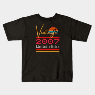 vintage 2007 limited edition Kids T-Shirt